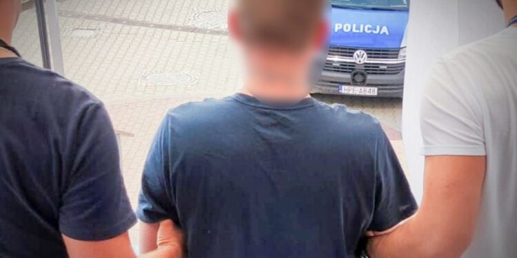 Żagań/Podejrzany o kradzież rozbójniczą w rękach policji