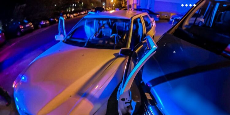 Pijany uciekał przed patrolem, rozbił kilka aut, w tym radiowóz