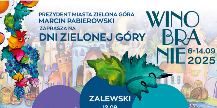 Zielona Góra/ W sobotę rozpoczyna się miejskie święto Winobranie