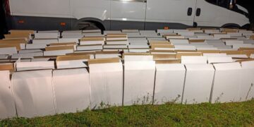 Policjanci z Żar przejęli kilka mln sztuk nielegalnych papierosów